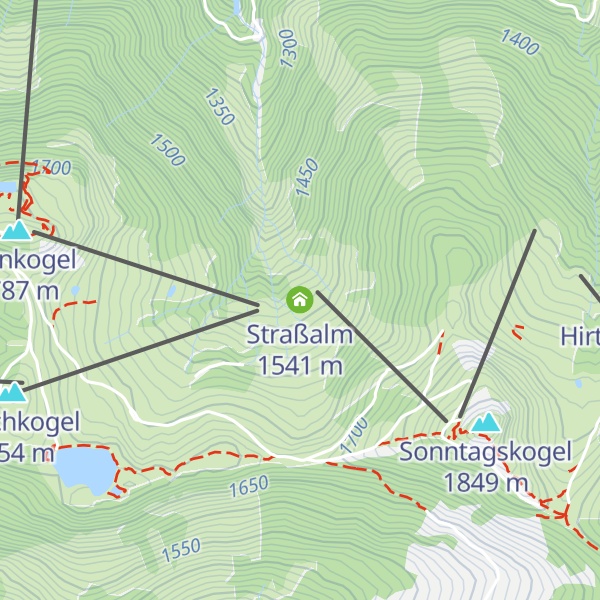 Map of Straßalm