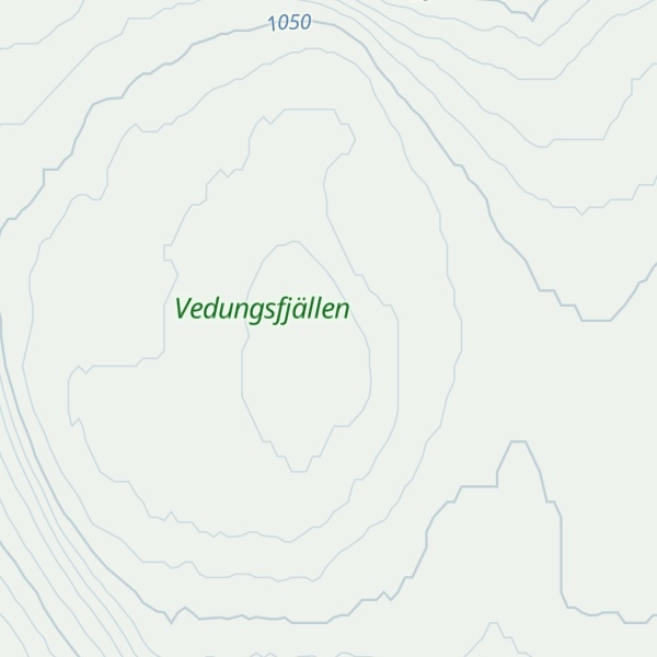 Map of Häggingfjället