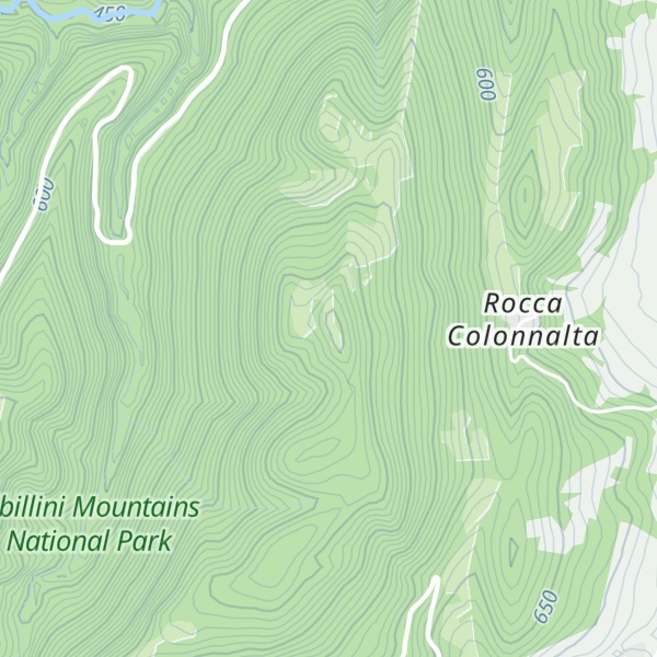 Map of Monte della Rocca