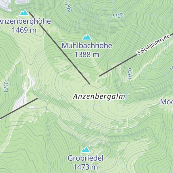 Map of Plaik Hütte