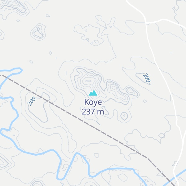 Map of Koye