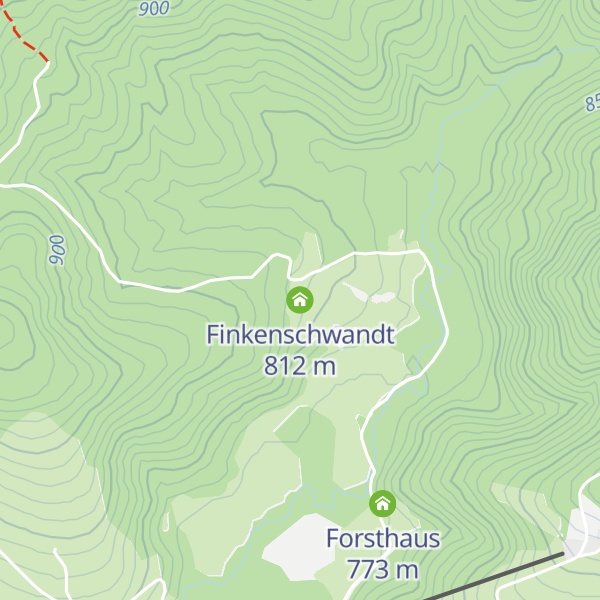 Map of Finkenschwandt