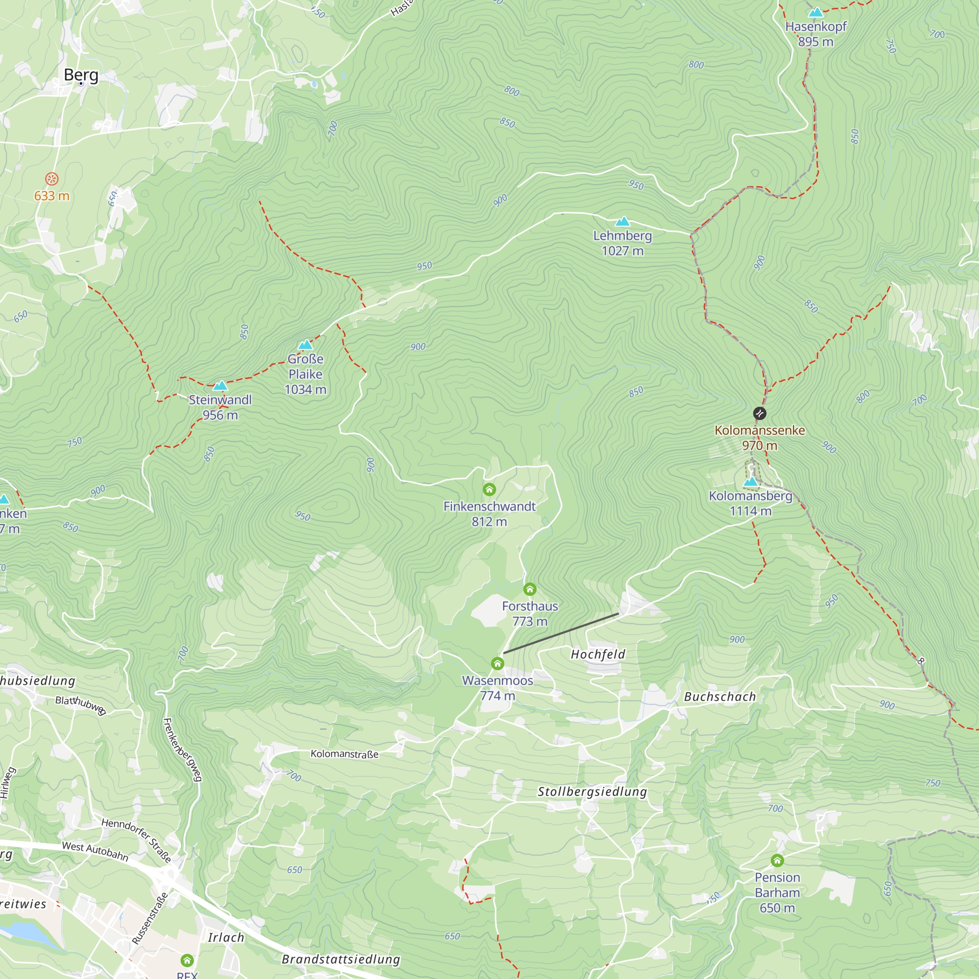 Finkenschwandt map
