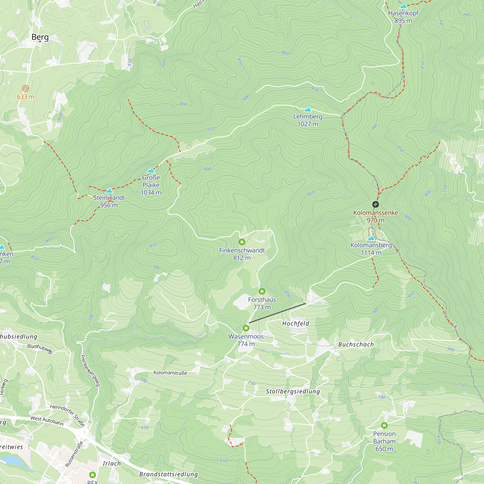 Finkenschwandt map