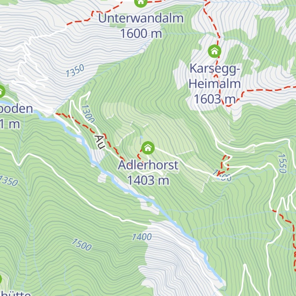 Map of Adlerhorst