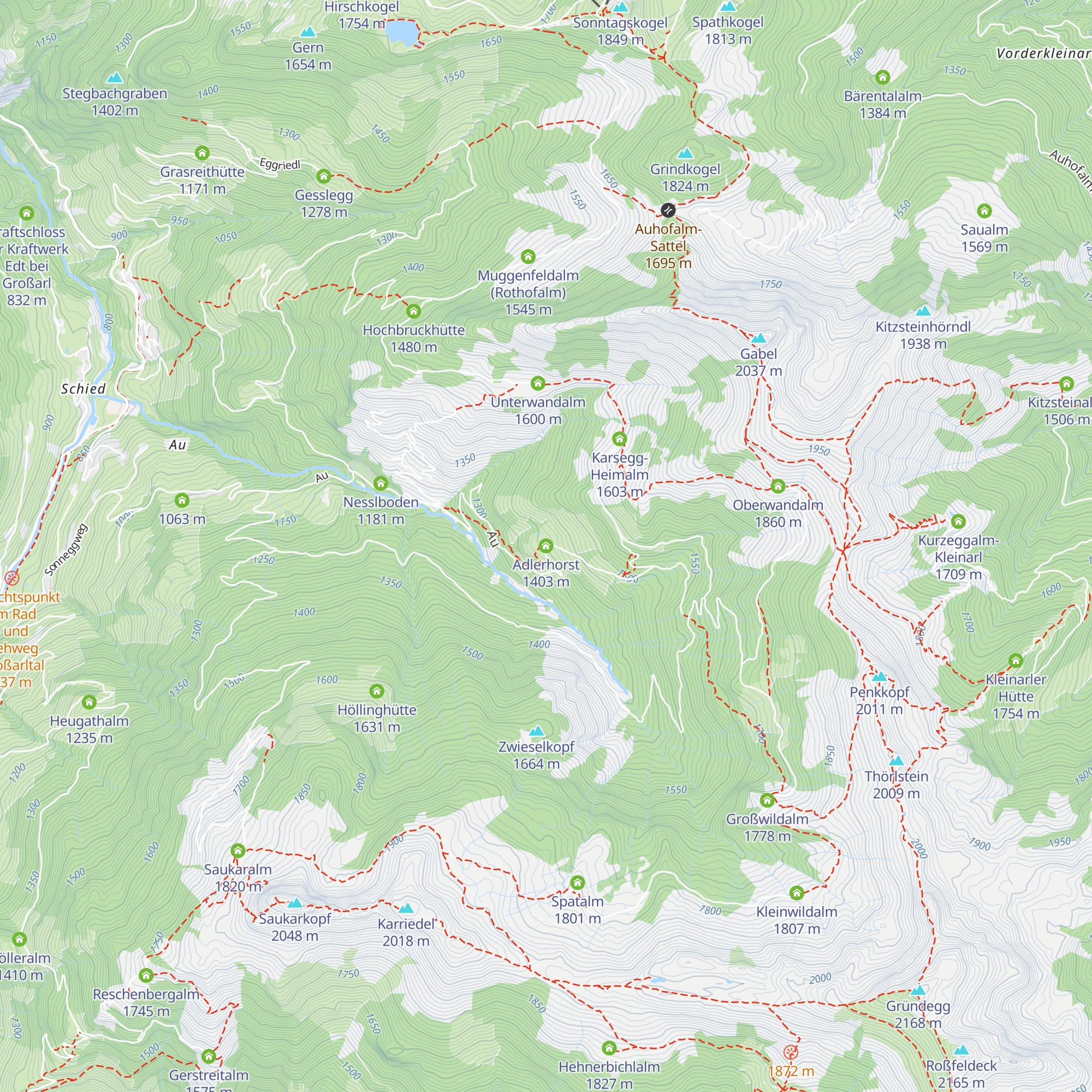 Adlerhorst map