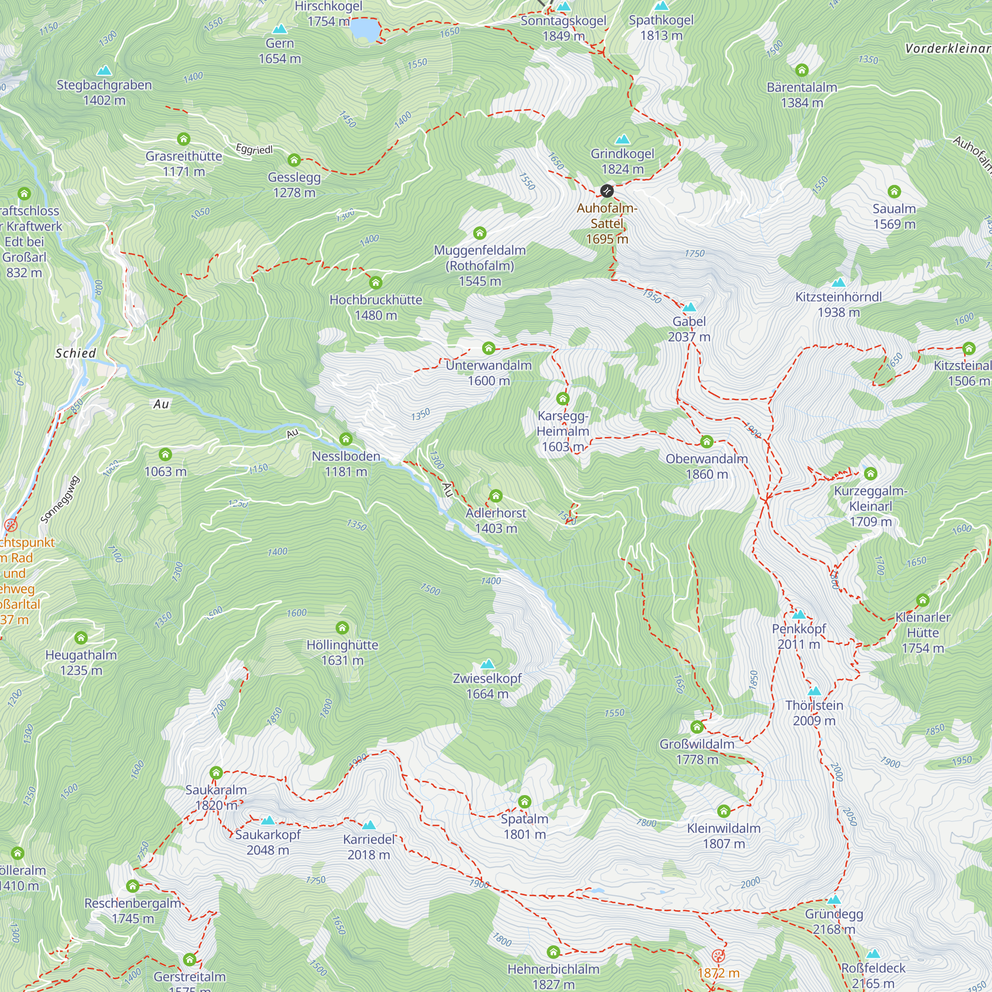 Adlerhorst map