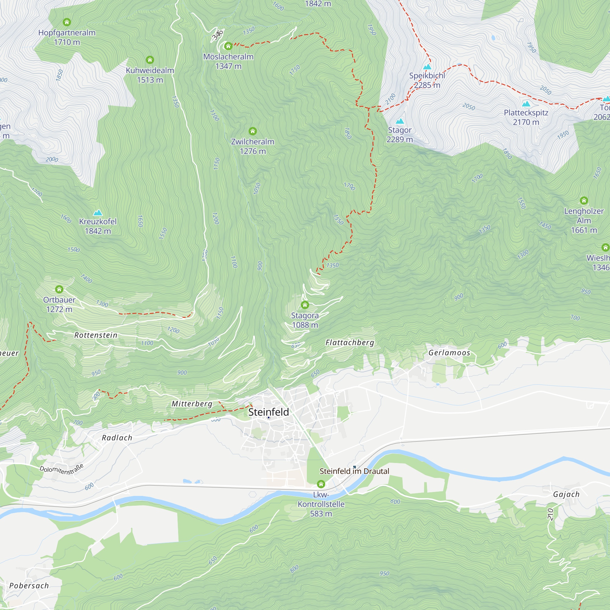 Stagora map