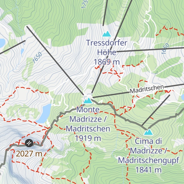 Map of Millennium Express