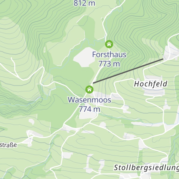 Map of Wasenmoos