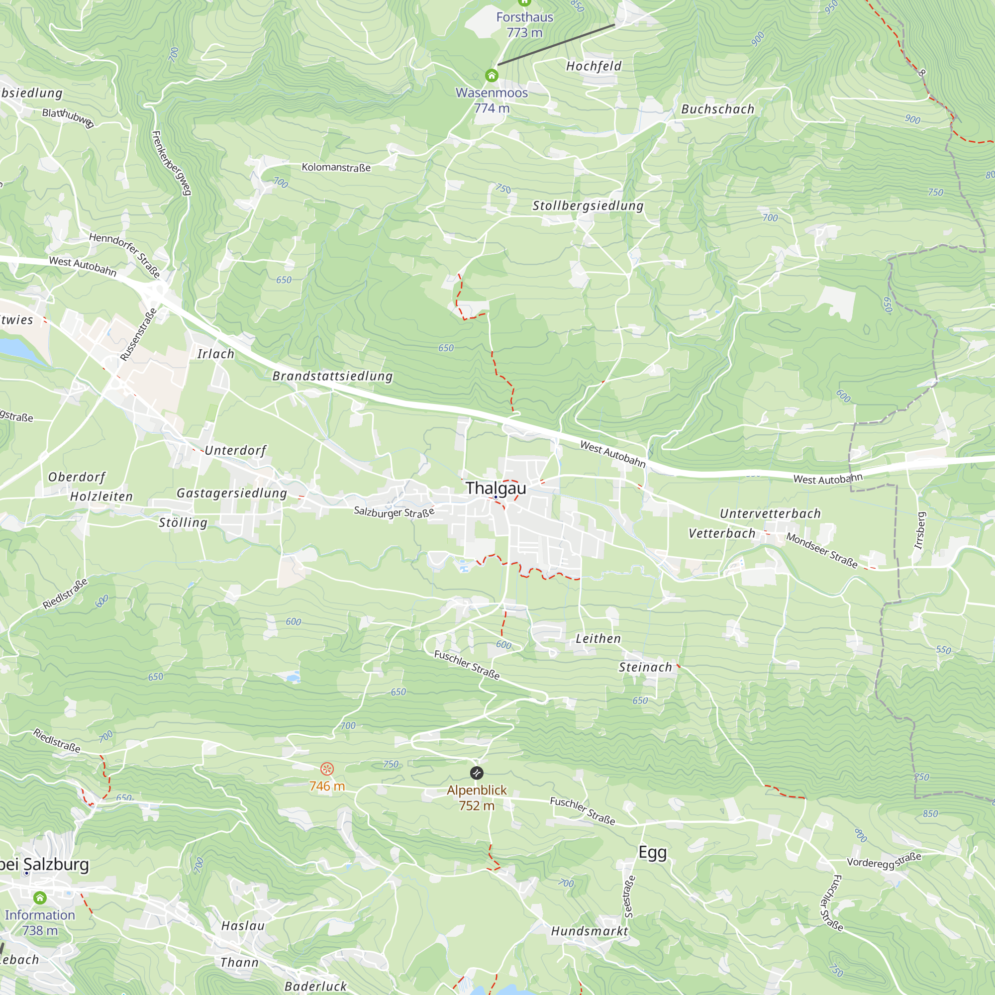 Fremdenverkehrsverband map
