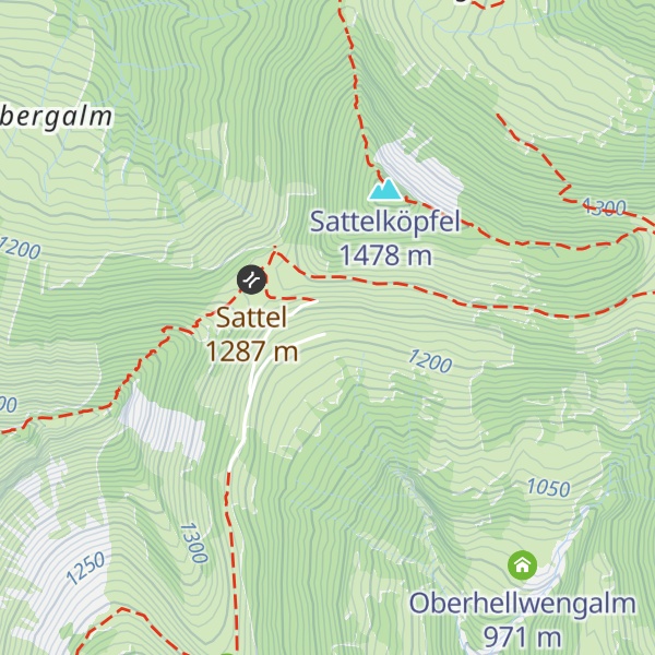 Map of Sattelalm