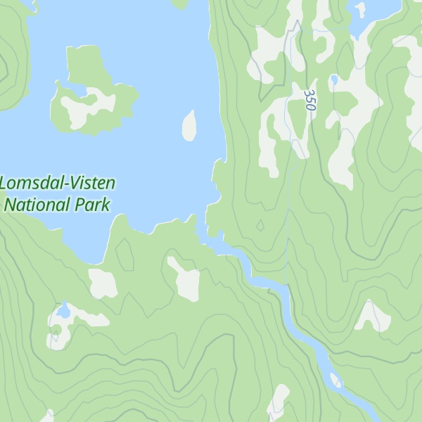 Map of Gåsvasstua