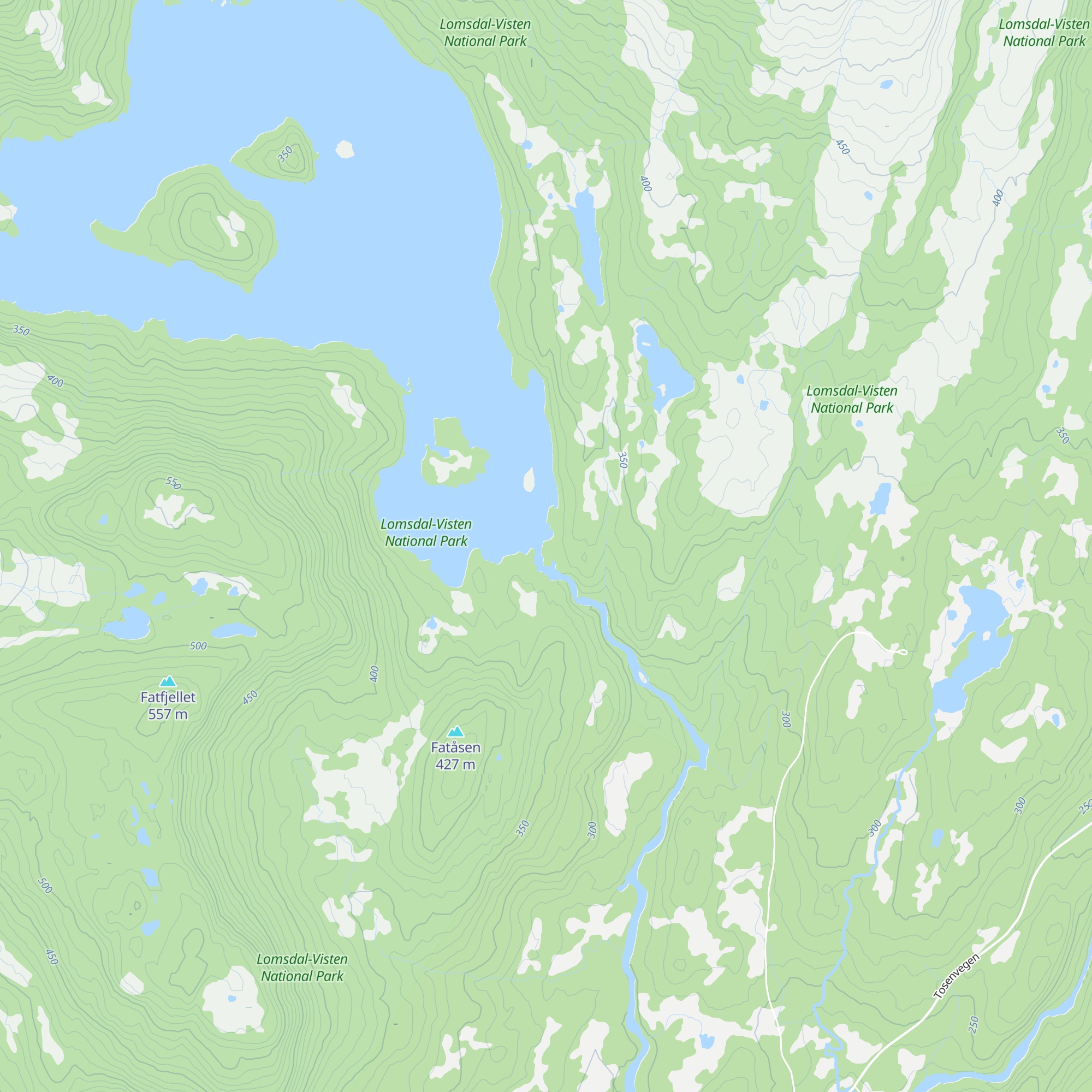 Gåsvasstua map