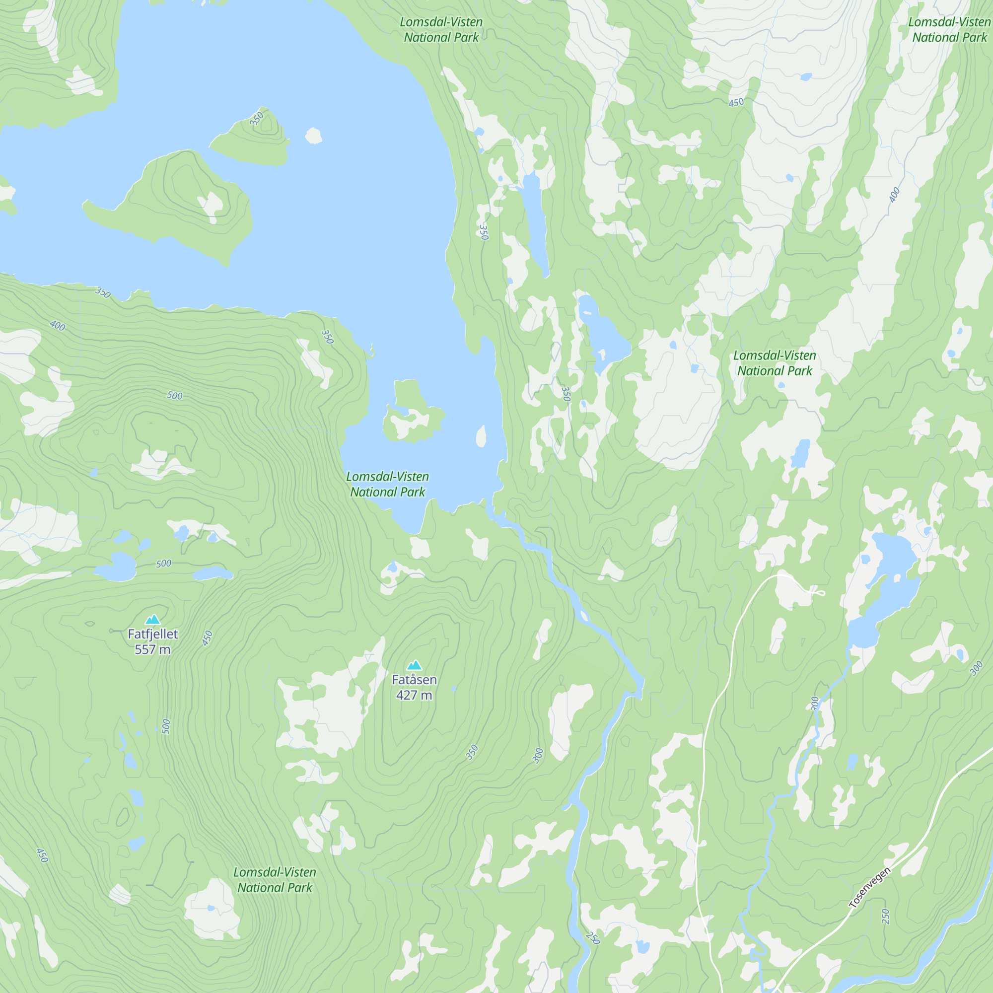 Gåsvasstua map