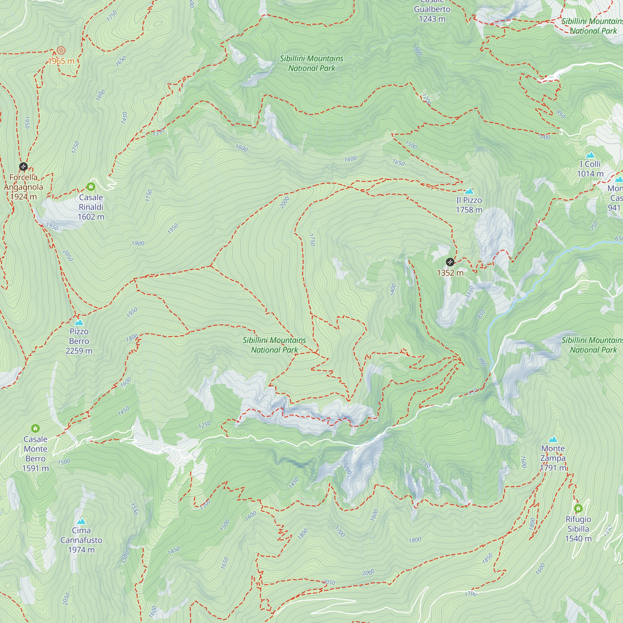 Casale della Priora map
