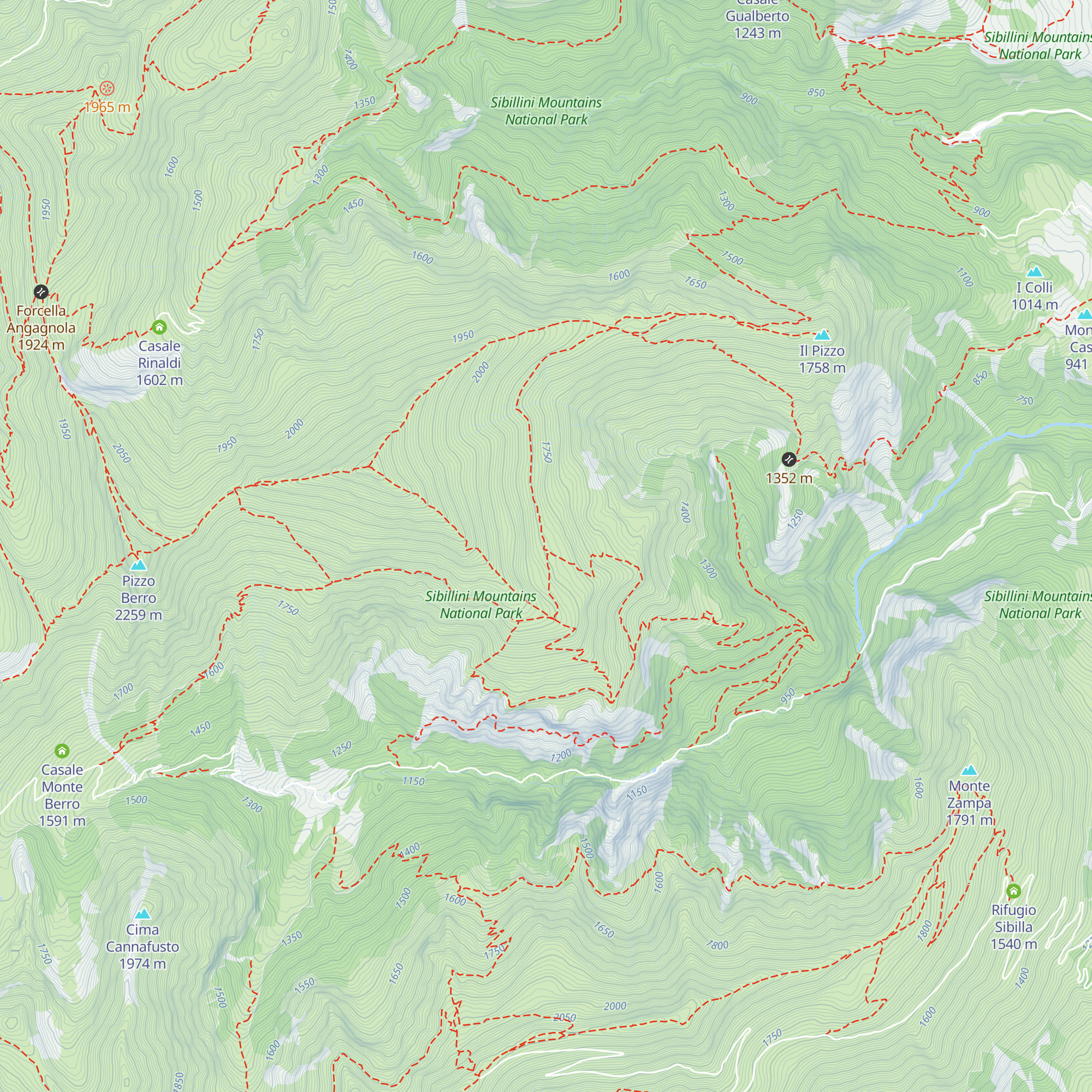 Casale della Priora map