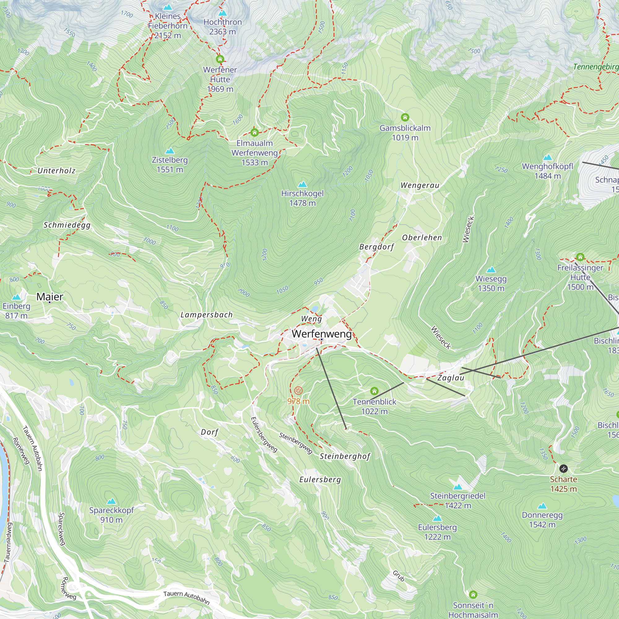 Seealm map