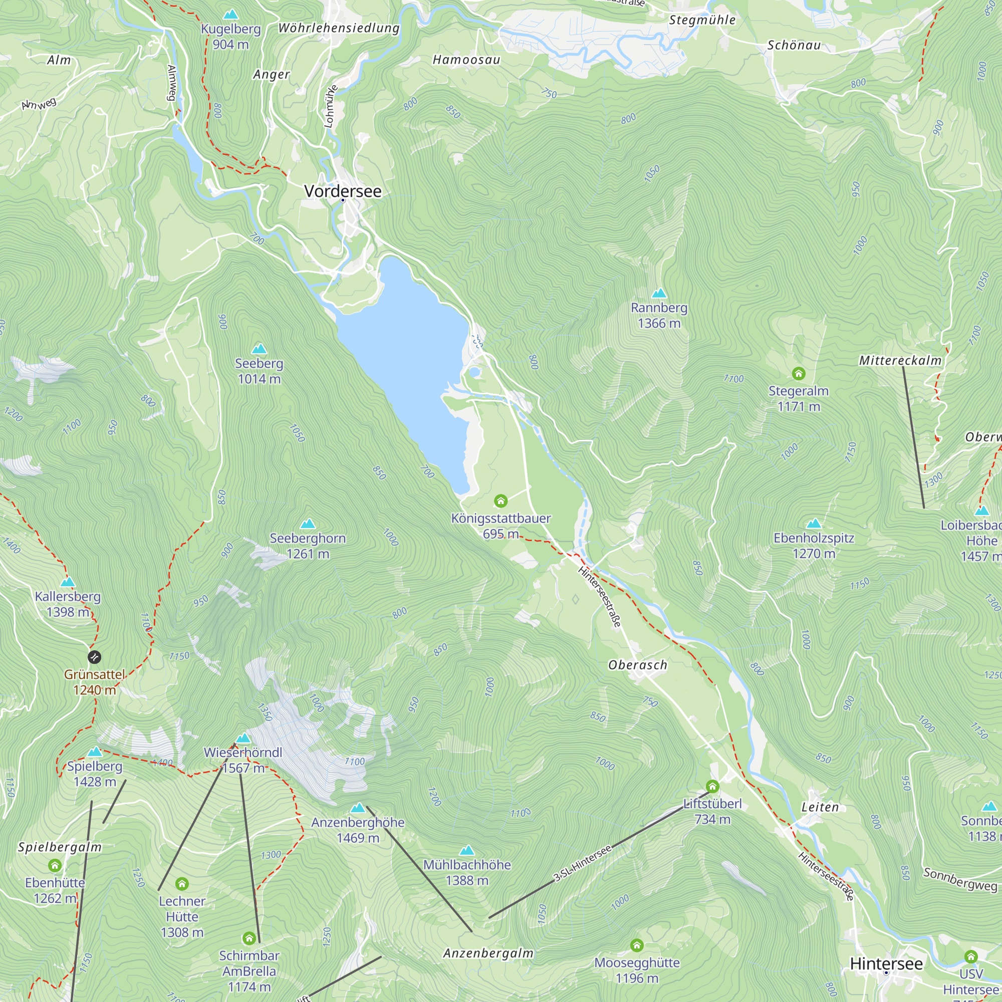 Königsstattbauer map