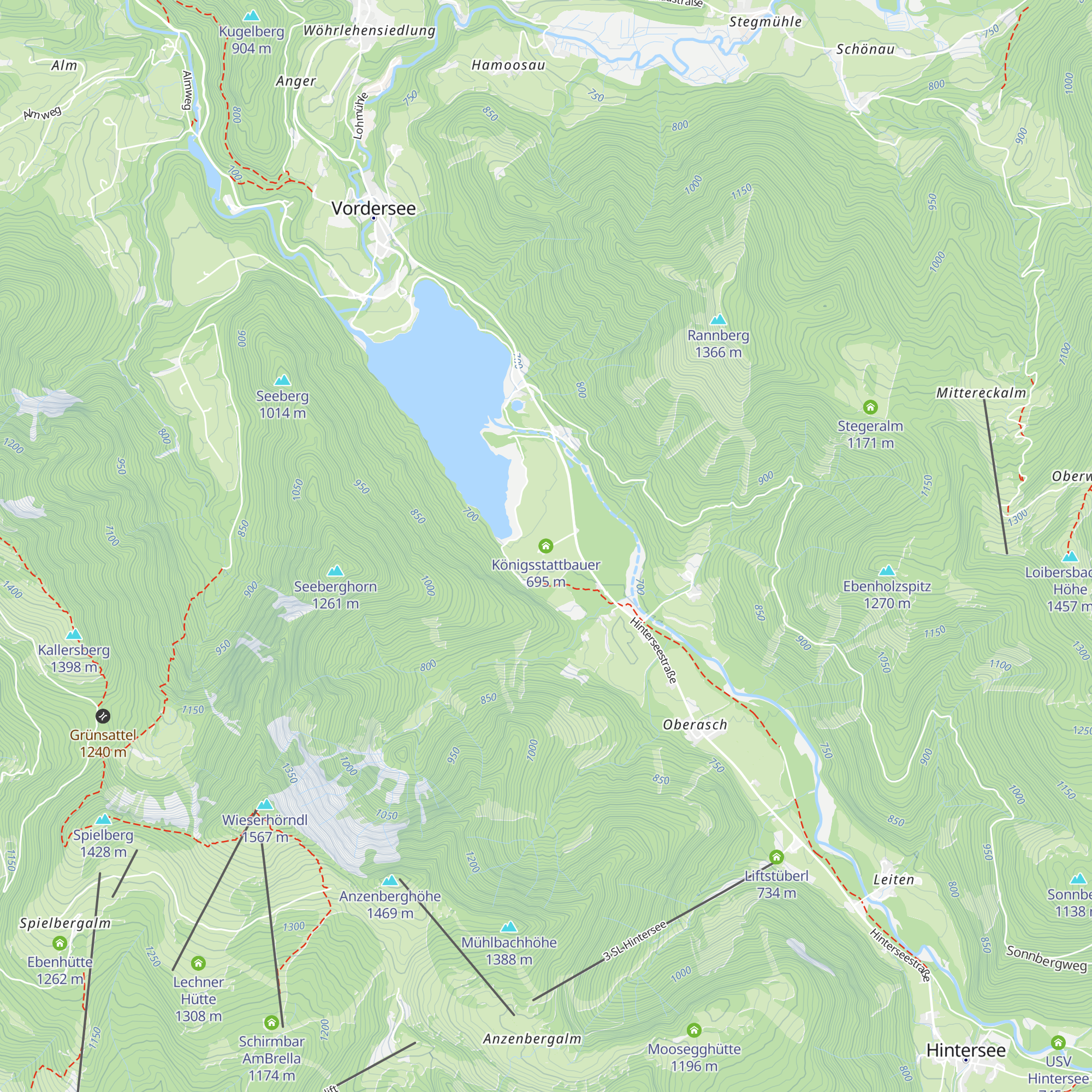 Königsstattbauer map