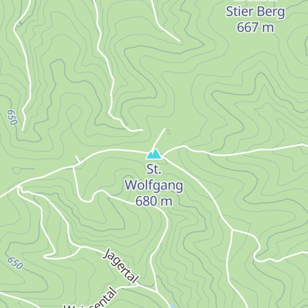 Map of St. Wolfgang