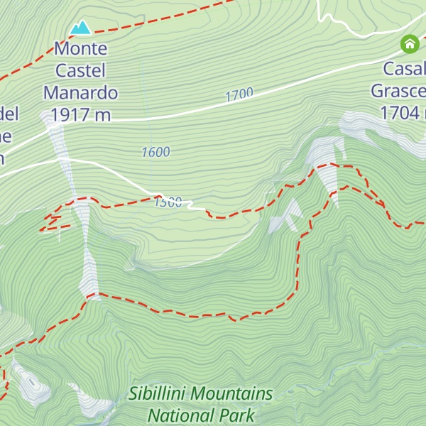 Map of Casale Ricci