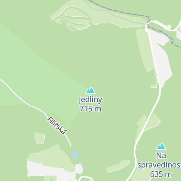 Map of Jedliny