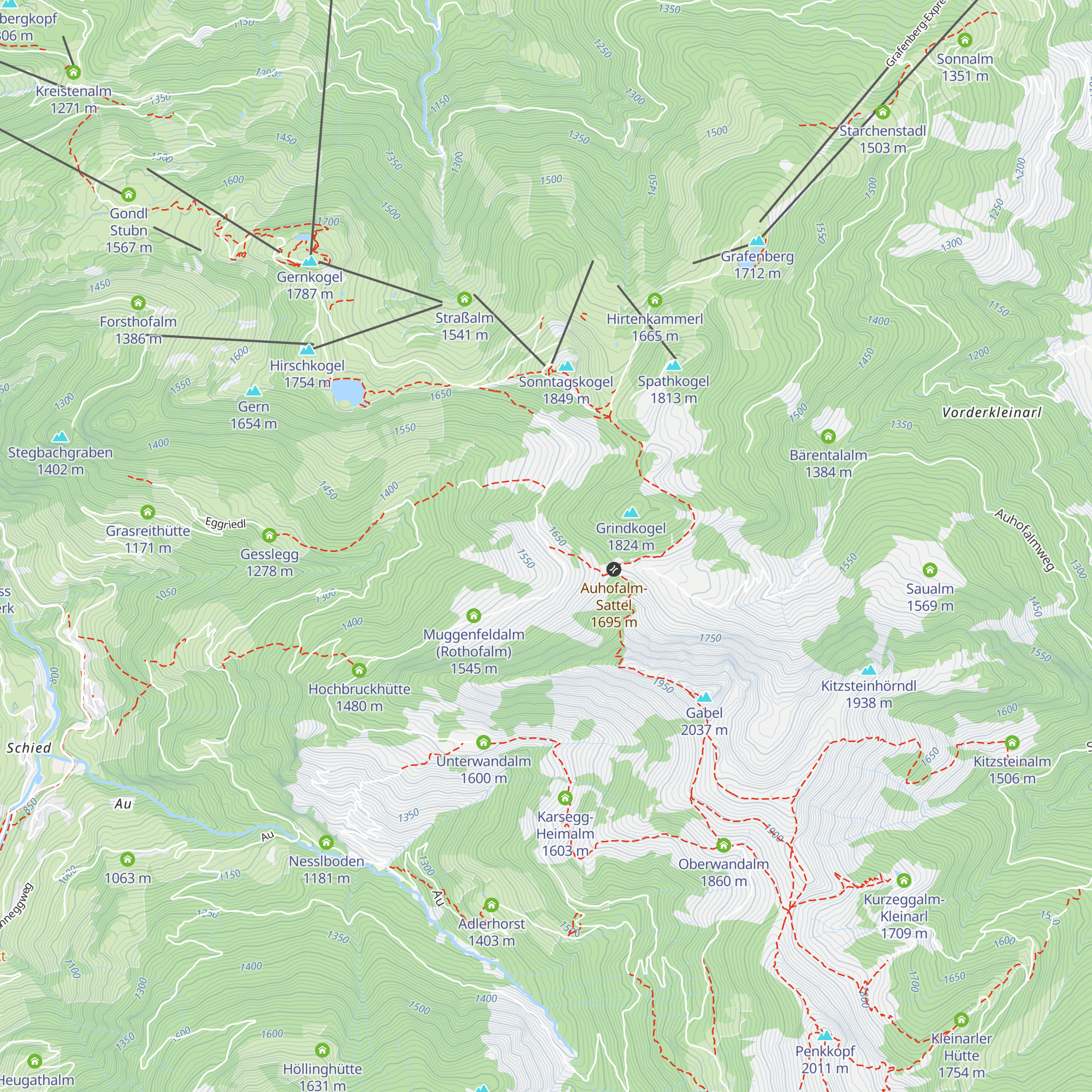 Maurachalm map