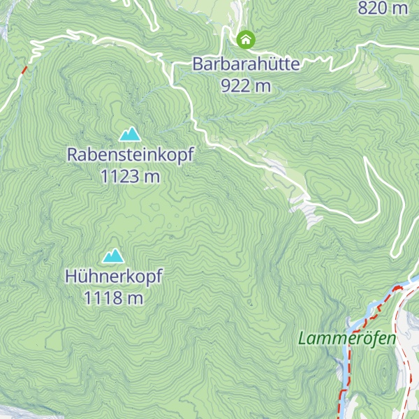 Map of Strubegg