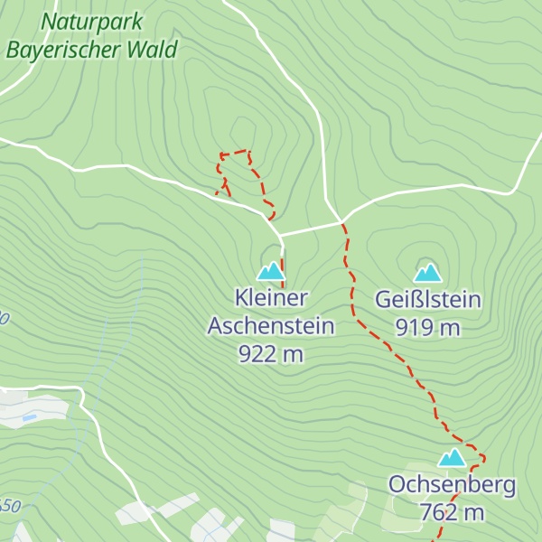 Map of Kleiner Aschenstein