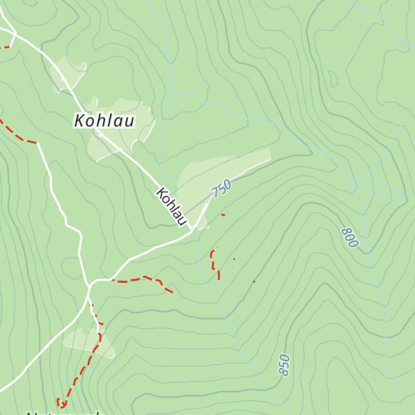 Map of Skihütte-Kohlau