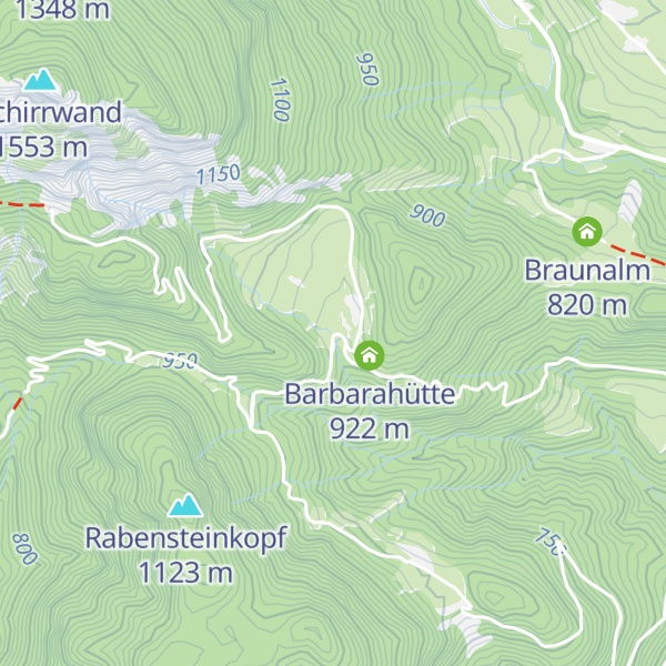 Map of Wallingalm