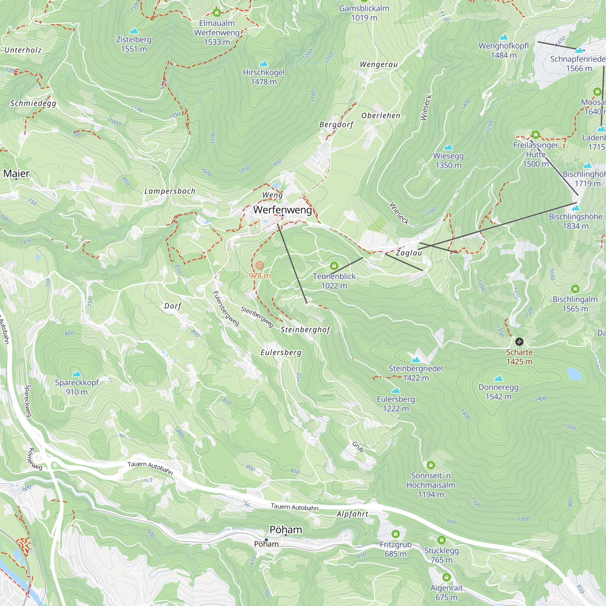 Auszeit map