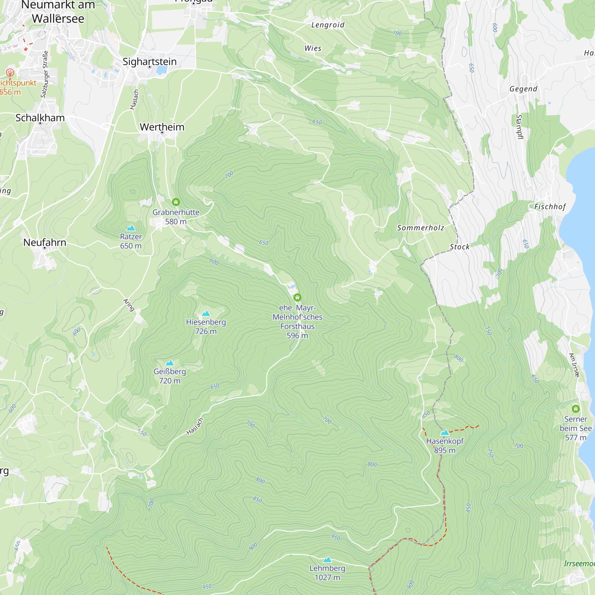 ehe. Mayr-Melnhof'sches Forsthaus map