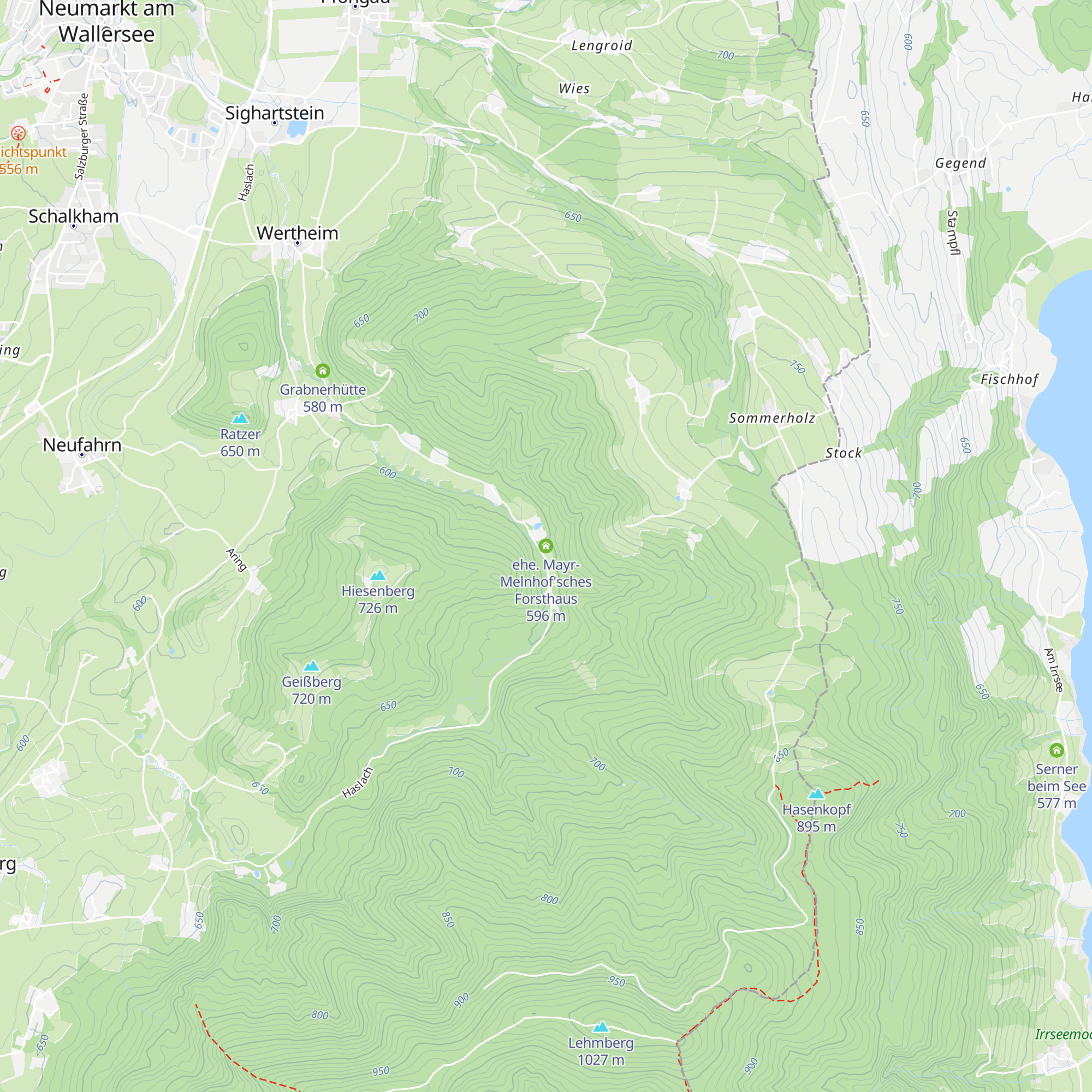 ehe. Mayr-Melnhof'sches Forsthaus map