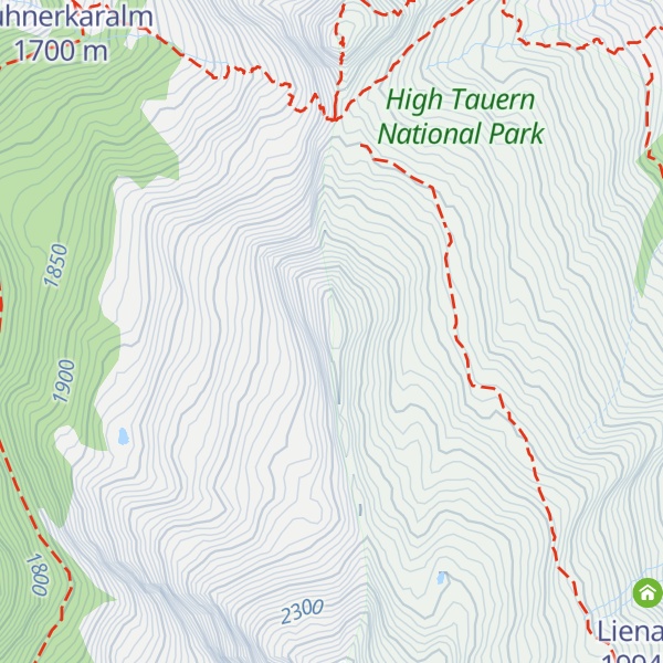 Map of Plattenkogel