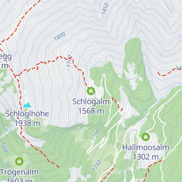 Map of Schlögalm