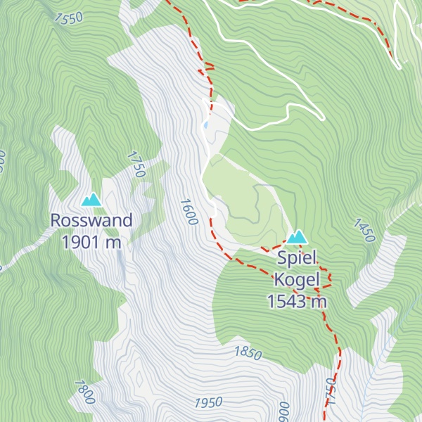Map of Hirschgrubenalm