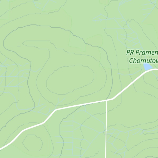 Map of U Vokřáka [Kalek-Načetín]