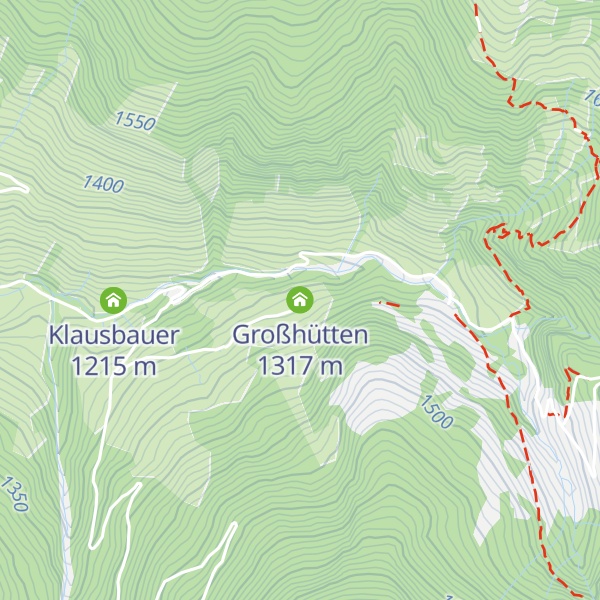 Map of Großhütten