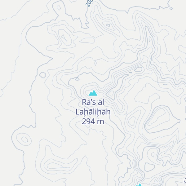 Map of Ra’s al Laḩāliḩah