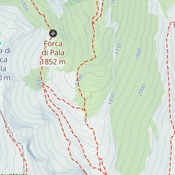Map of Capanna Piscini