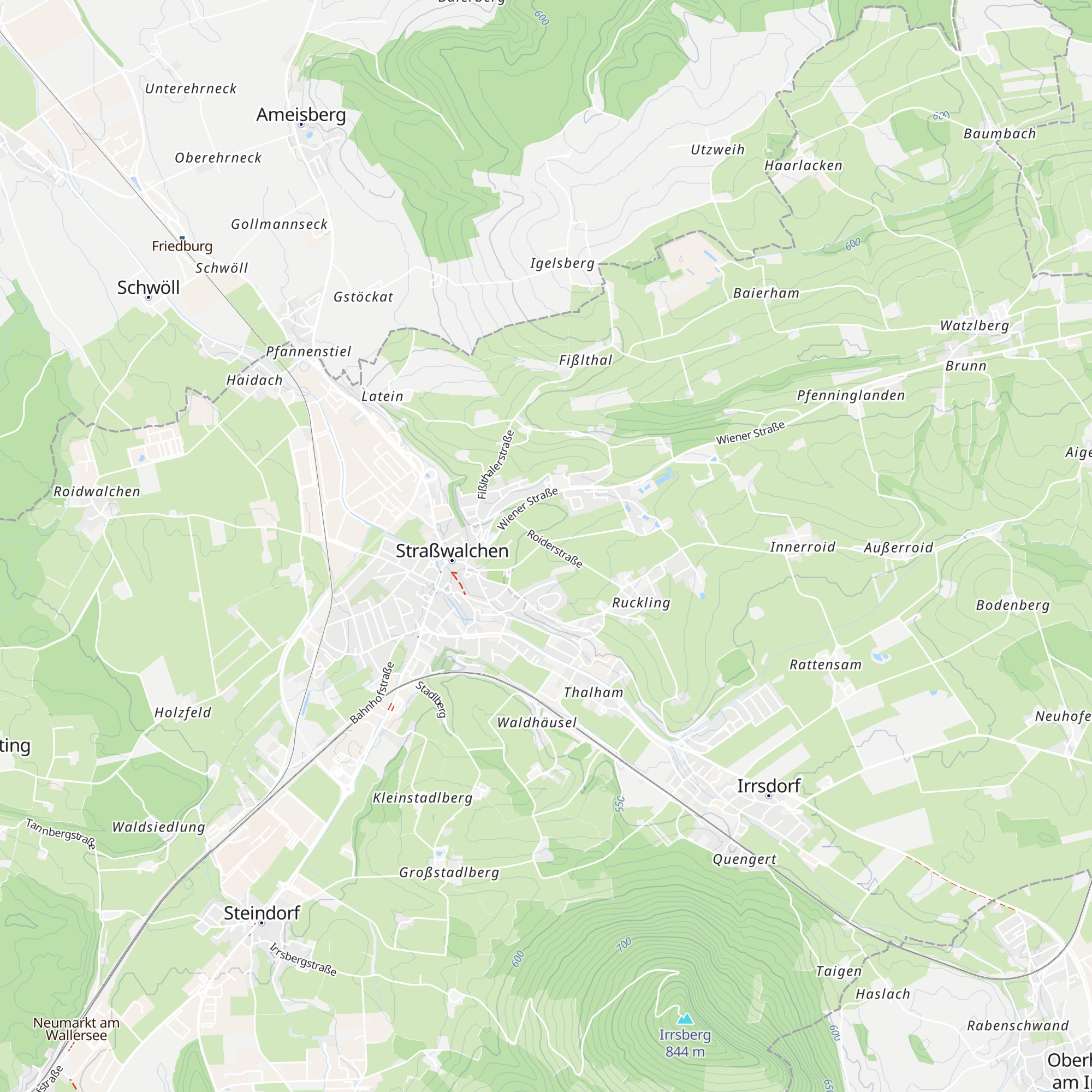 Wassergenossenschaft Straßwalchen map