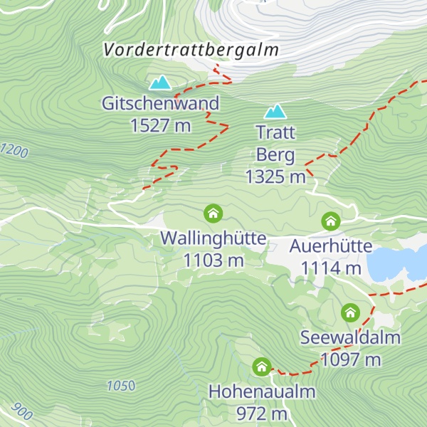 Map of Wallinghütte