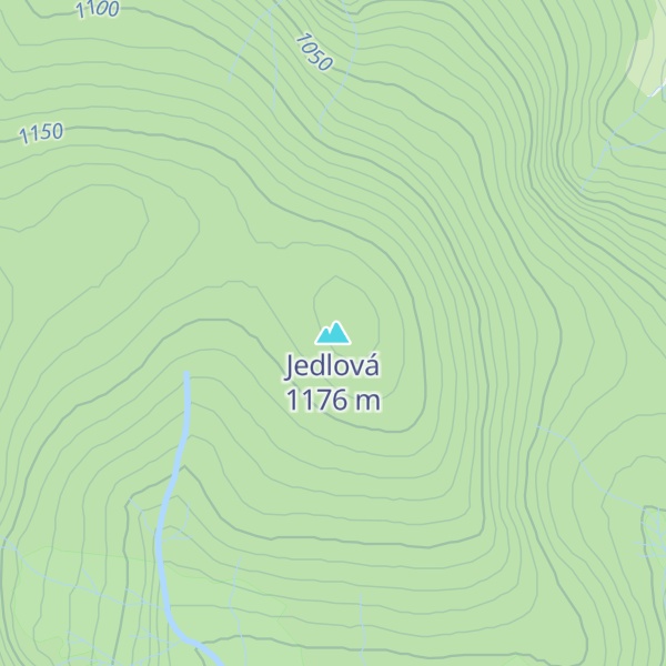 Map of Jedlová