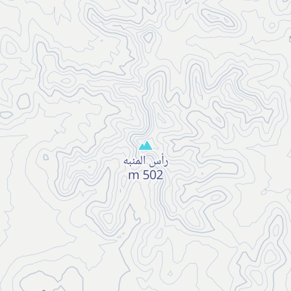 Map of رأس المنبه