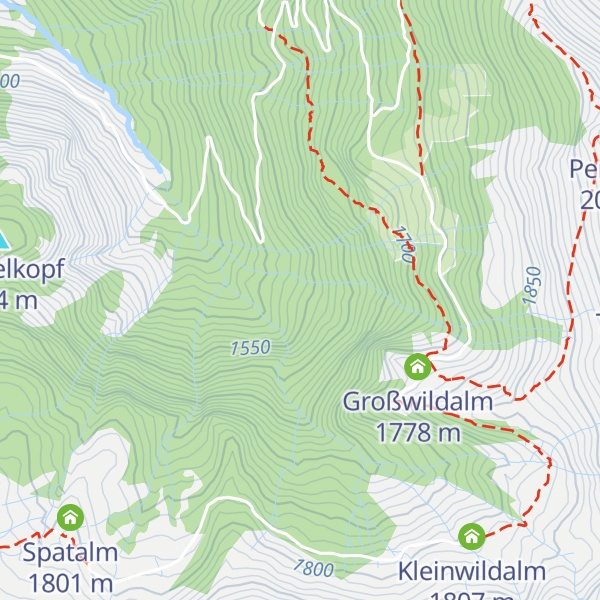 Map of Wildalmhütte