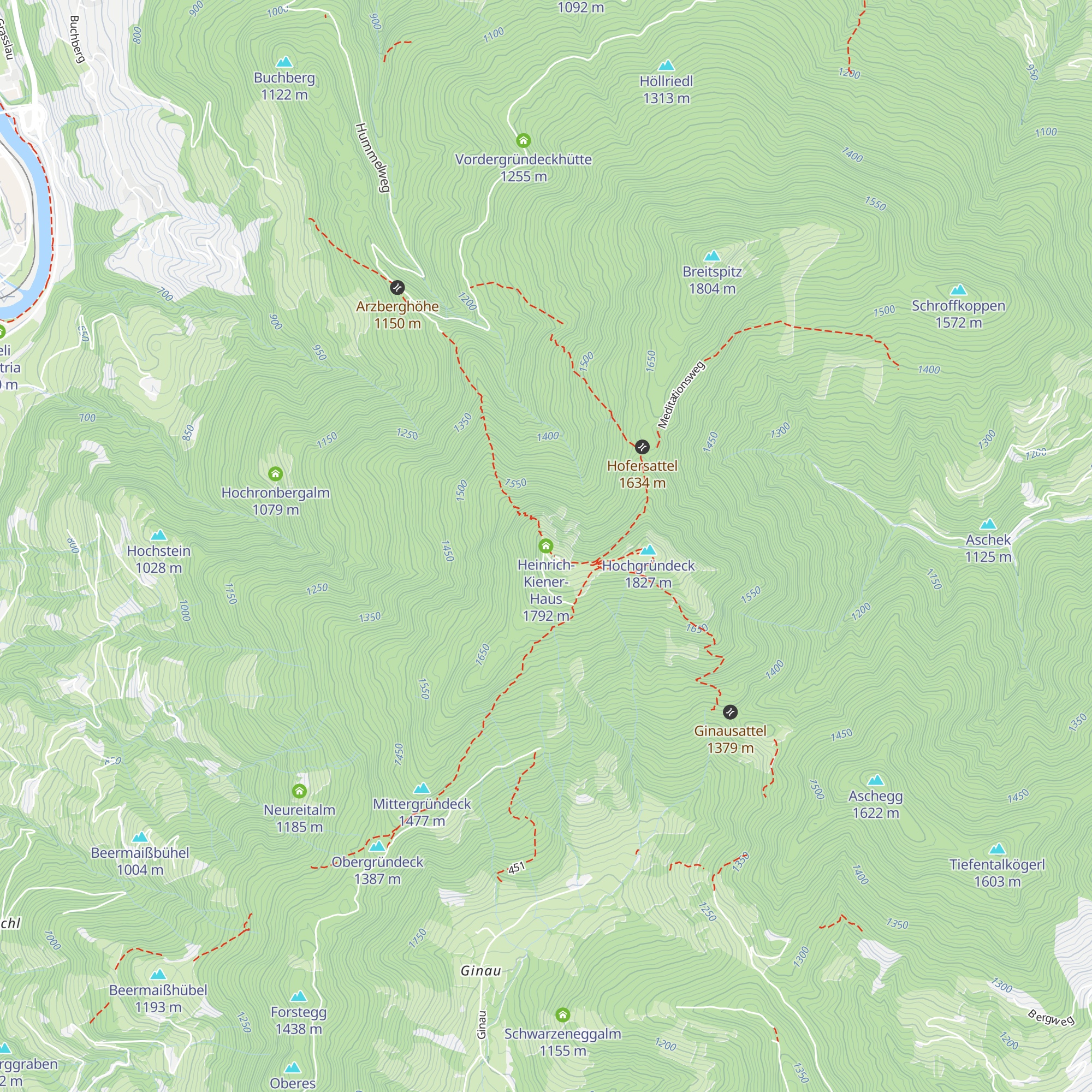 Heinrich-Kiener-Haus map