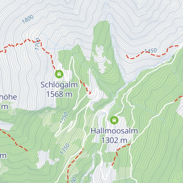 Map of Haidegghütte
