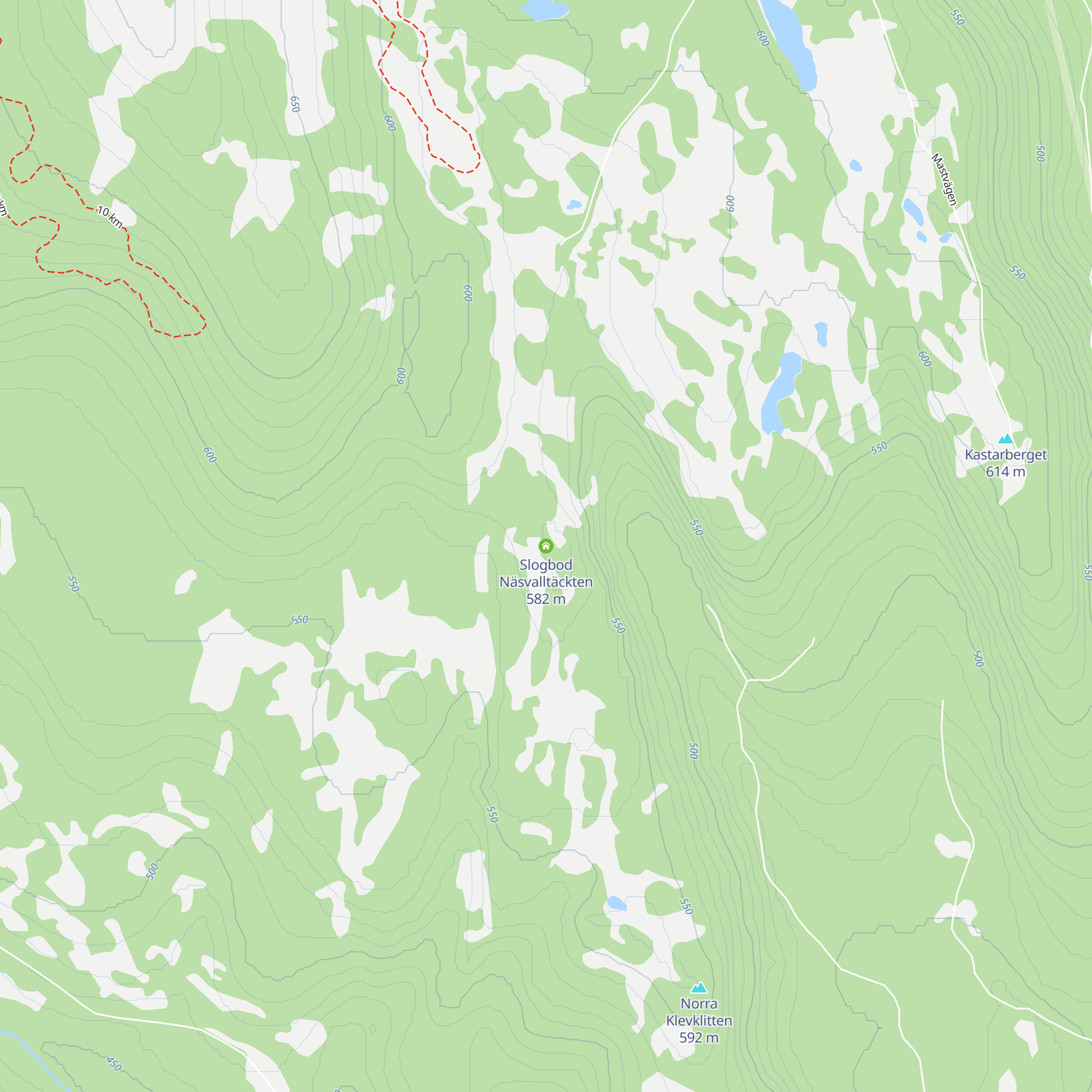 Slogbod Näsvalltäckten map